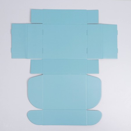 Gift folding box, packaging, Tiffany, 27 x 21 x 9 cm-7