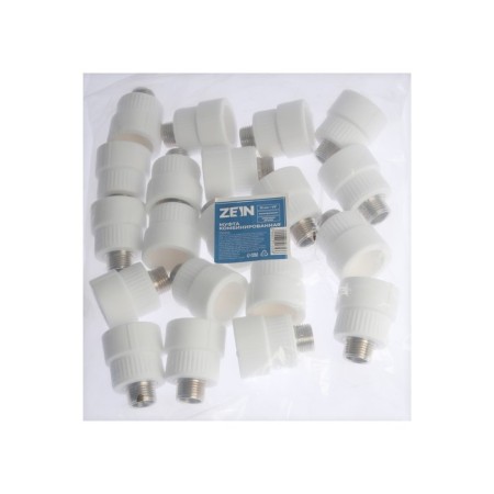 Combined Zein, polypropylene, external thread, d = 32 mm x 1/2 "-2