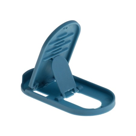 Luazon phone stand, folding, oval, adjustable height, blue-2