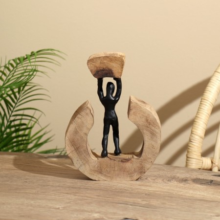 Souvenir "Strength" Polim. Smol, mankid tree 17x5x23 cm-3
