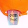 Baby cap for a boy, color orange pp 54cm