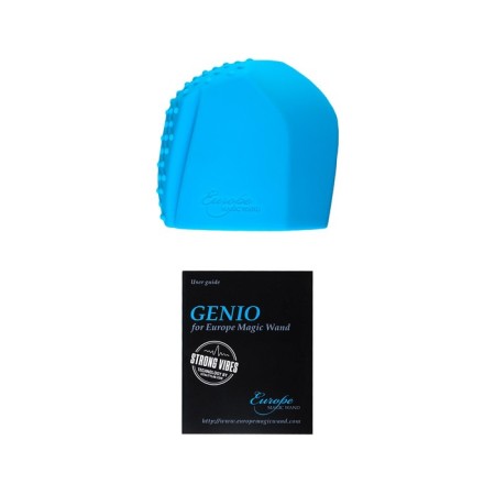 Magic Wand Genio nozzle for Massager Europe, silicone, blue, 4.1 cm-11