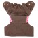 Panties-scammer, reusable, carbon-bamboo fabric, pink color, from 0-36 months.