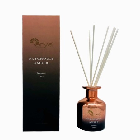 Diffusor with sticks Aromatic Arya Home Patchuli Amber, 100 ml