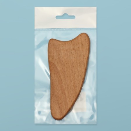 Guasha massor "Heart", 11 × 5 cm, wooden-7