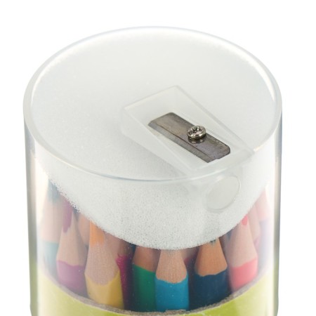 Faincolor color pencils Funcolor are plastic, in cardboard tube, mix-1