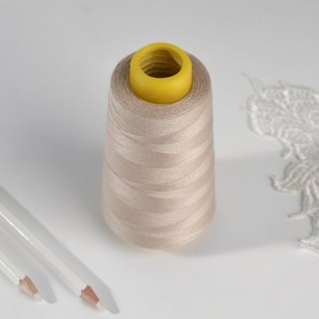 Threads 40/2, 3000 yard, dirty-beige color-2
