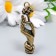 Souvenir brass "Hand with lotus" 4.5x1.5 cm