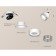 A set of built -in rotary lamp with composite crystal Ambrella Light, Techno, XM8101540, color white sand