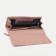 Women's wallet on magnets, pink color