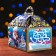 Gift box "Santa Claus and Snow Maiden" 18.5 x 12.5 x 19 cm