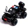 Metal “jeep” machine, doors, hood, inertia, mix are opened