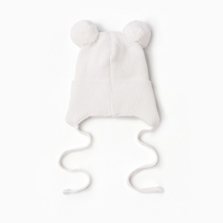 Children's hat minku rr 35-40, milk color-3