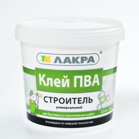 PVA glue "Lacra" universal "builder" 0.9 kg