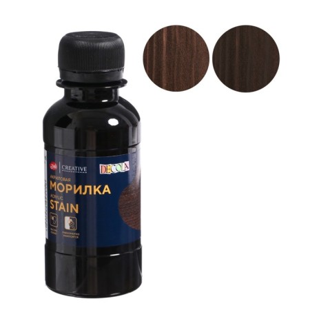 Acrylic Morilka 120 ml, ZHK "Decola", Wenge No. 443, 257333443