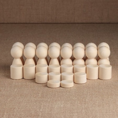 A set of workpieces for creativity "Psychologist", 16 items