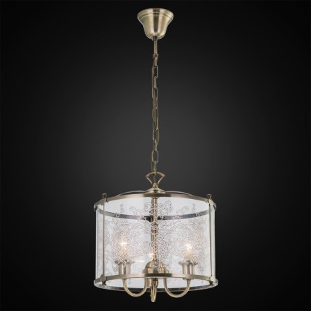 Versaille lamp, 3x60W E14, bronze 37x37x50 cm-1