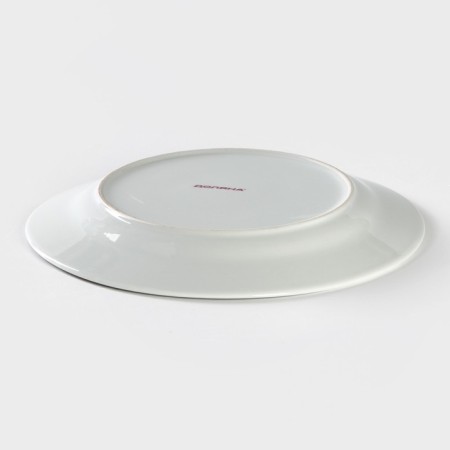 Plate Ceramic dinner shade "Madonna", d = 23 cm, white color-2