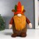 Interior doll "Dwarf-Indian" 25x7x9 cm