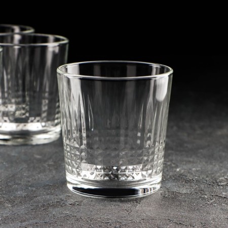 Set of low glass glasses “Reflection”, 250 ml, 6 pcs-1