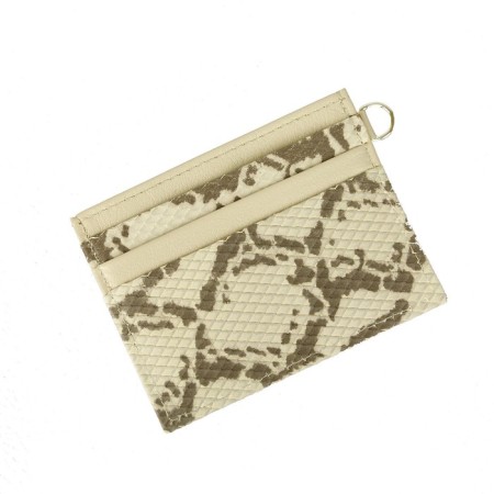 Cartholder, 6 pockets, beige/brown color-1