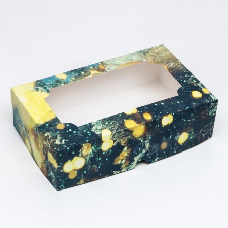 Folding box with the Winter Tale window, 25 x 15 x 7 cm-5