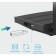 Wireless TP-Link Archer C6U AC1200, 1000 Mbps, 4 ports, 4G Ready, Black