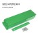 The flowerbed is galvanized, D = 100 cm, h = 15 cm, bright green, Greengo