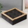 Casket tree with divisions "Square" 24x24x7.5 cm