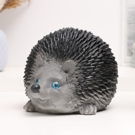 Piggy bank "Hedgehog" 25x18x15cm, black-1