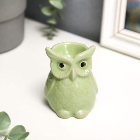 Aroma lamp ceramics "Beated Council" mix 8x6.5x5.5 cm-3