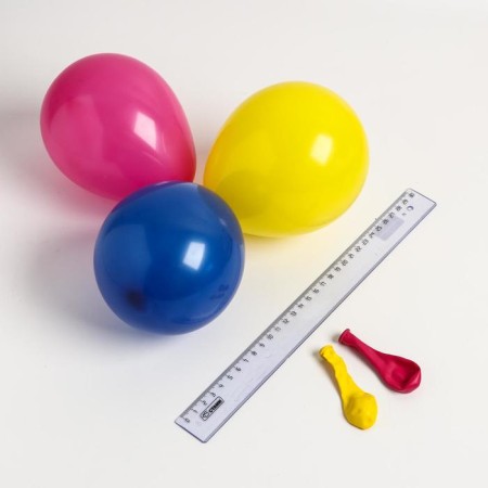 Shar Latex 5 ", standard, water bombs, set of 100 pcs., Mix colors