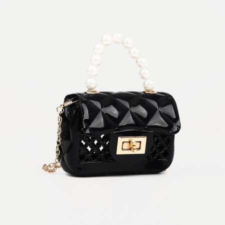 Baby bag on fasting, black color