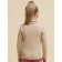Jumper for girls, height 104 cm, sandy color
