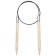 Circular knitting needles, bamboo, 8.0 mm/60cm, 1 pcs