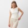 T-shirt female Minaku: Basic Line Color Ecrew, Rr. 44