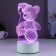 Lumber "Bear in a hat" Led RGB Risalux