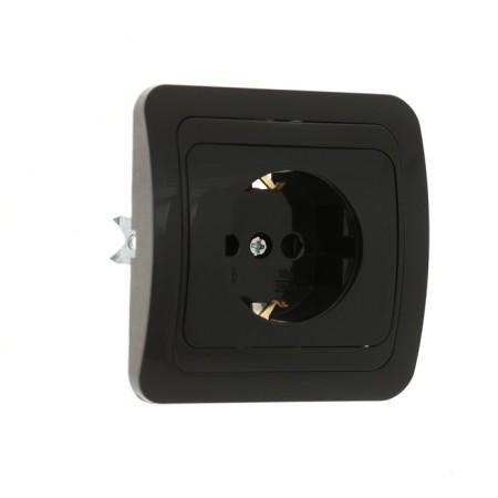 Single Luazon Lighting "Orion", 16 a, hidden, with salary, black-1