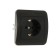 Single Luazon Lighting "Orion", 16 a, hidden, with salary, black