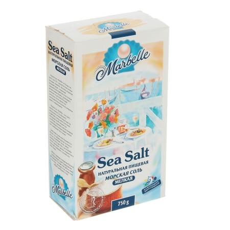 Salt Sea Pudoff Marbelle is small, grinding No. 0, 750 g
