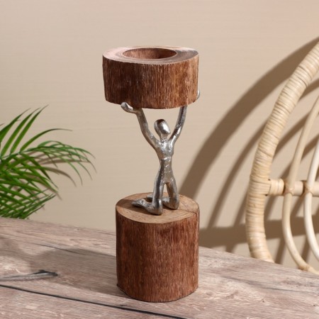 Climb "will" aluminum, maneous tree 10x10x32 cm-1