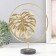 Souvenir metal, marble "Circle with a sheet of monsters" gold, black 20x7.5x25 cm