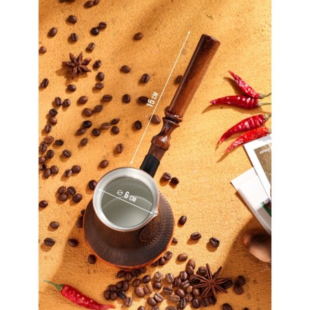 Turk for coffee "Armenian jezva", 350 ml, copper-1