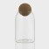 Glass Bank for bulk products with a cork lid Bellatenero "IVF. Ball ", 800 ml, 9 × 18.5 cm