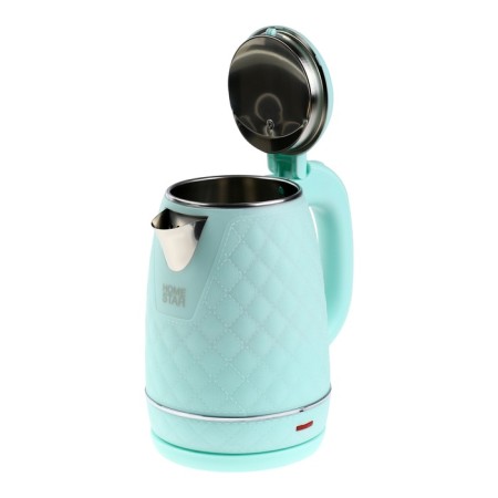 Electric kettle Homestar HS-1007, plastic, Metal flask, 1.7 l, 1500 watts, green-5
