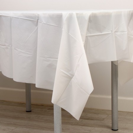 Tablecloth 137x182 cm, white color-3