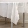 Tablecloth 137x182 cm, white color