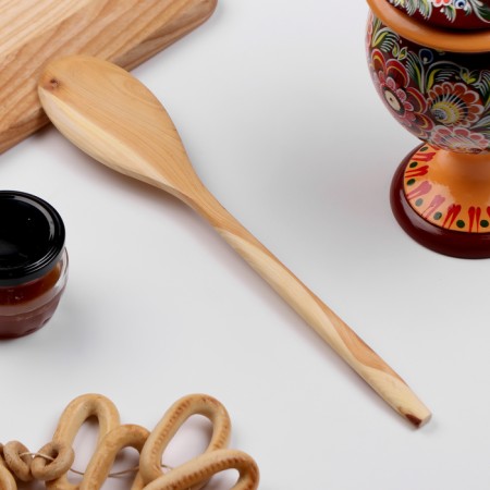 A salad spoon "Big scoop", juniper, 35 cm-1