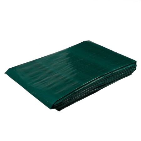 Protective tent, 5 × 4 m, density 120 g/m², UV, eyelets step 1 m, green/silver-12