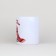 New Year. White ceramic "Love" mug, 320 ml
